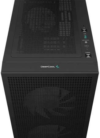 Корпус Deepcool CH360 черный без БП mATX 7x120mm 4x140mm 1xUSB2.0 1xUSB3.0 audio bott PSU