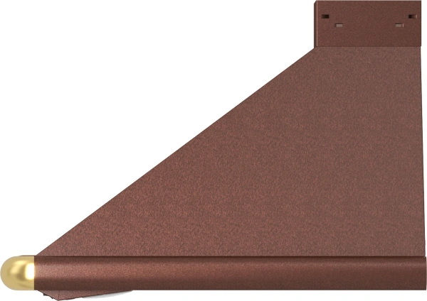 Вытяжка каминная Elikor Сатурн 50П-180-В1Л медный антик/золотистый управление: кнопочное (1 мотор)