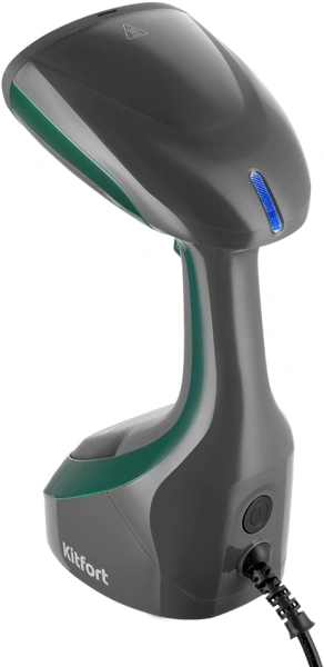 Отпариватель ручной Kitfort КТ-9298 1600Вт серый/зеленый
