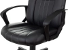 Кресло руководителя Бюрократ T-898 черный Leather Black эко.кожа крестов. пластик