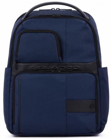 Рюкзак слинг мужской Piquadro Wollem CA5751W129/BLU синий полиэстер/натур.кожа
