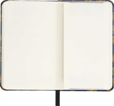 Блокнот Moleskine LE PRESCIOUS & ETHICAL SILK XS 65х105мм 160стр. нелинованный подар.кор. синий