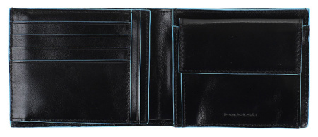 Кошелек мужской Piquadro Blue Square PU1240B2/N черный натур.кожа