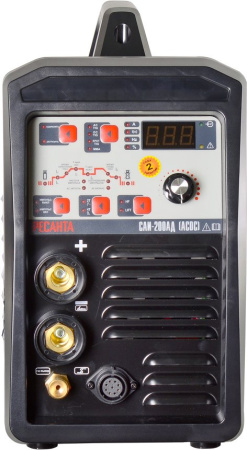 Сварочный аппарат Ресанта САИ-200АД (AC/DC) инвертор ММА DC/TIG