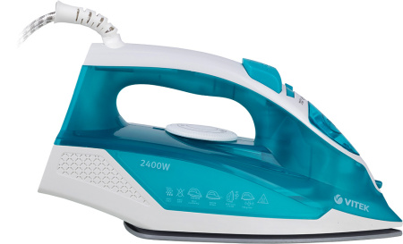 Утюг Vitek VT-8307 B 2400Вт синий