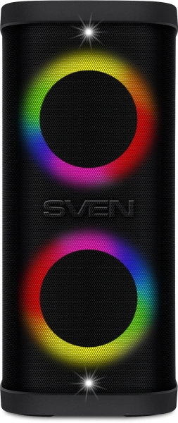 Колонка порт. Sven АС PS-930 черный 150W 1.0 BT/3.5Jack 7200mAh (SV-022402)