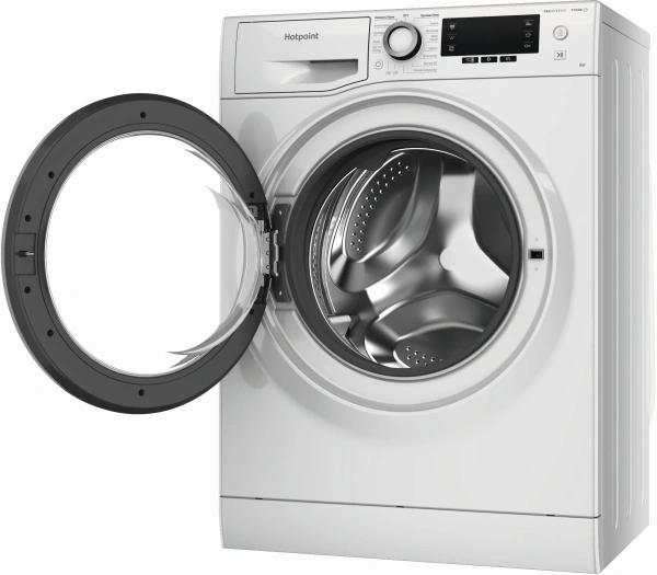 Стиральная машина Hotpoint NSD 6239 S VE RU класс: A-30% загр.фронтальная макс.:6кг белый инвертер