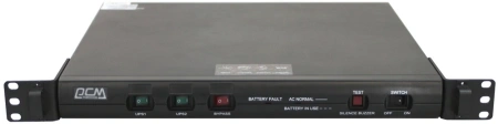 Источник бесперебойного питания Powercom King Pro RM KIN-600AP RM 360Вт 600ВА черный