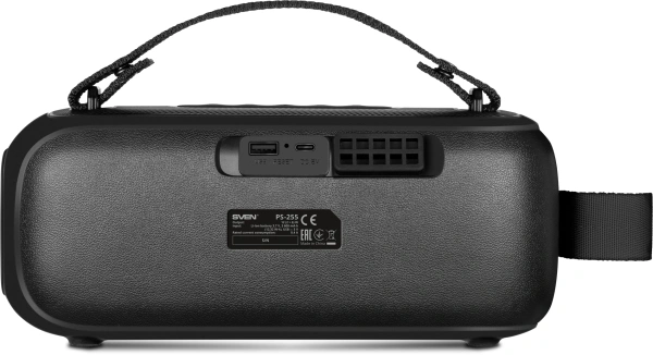 Колонка порт. Sven PS-235 черный 12W 2.0 BT 3600mAh (SV-022075)