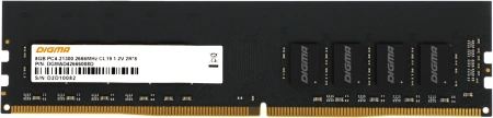 Память DDR4 8Gb 2666MHz Digma DGMAD42666008D RTL PC4-21300 CL19 DIMM 288-pin 1.2В dual rank Ret