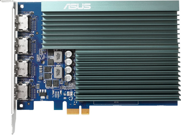 Видеокарта Asus PCI-E GT730-4H-SL-2GD5 NVIDIA GeForce GT 730 2048Mb 64 GDDR5 902/5010 HDMIx4 HDCP Ret
