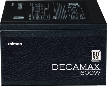 Блок питания Zalman ATX 600W ZM600-LX3 80+ (20+4pin) APFC 120mm fan 5xSATA RTL