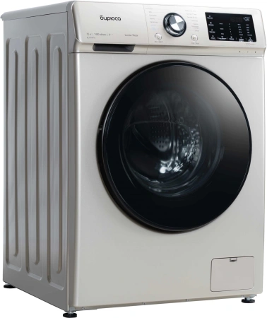 Стиральная машина Бирюса WM-SL1014/15 B класс: A+++ загр.фронтальная макс.:10кг золотистый инвертер