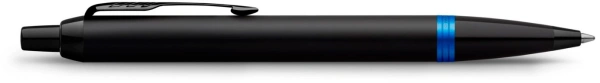 Ручка шариков. Parker IM Vibrant Rings K315 (CW2172941) Marine Blue PVD M син. черн. подар.кор.