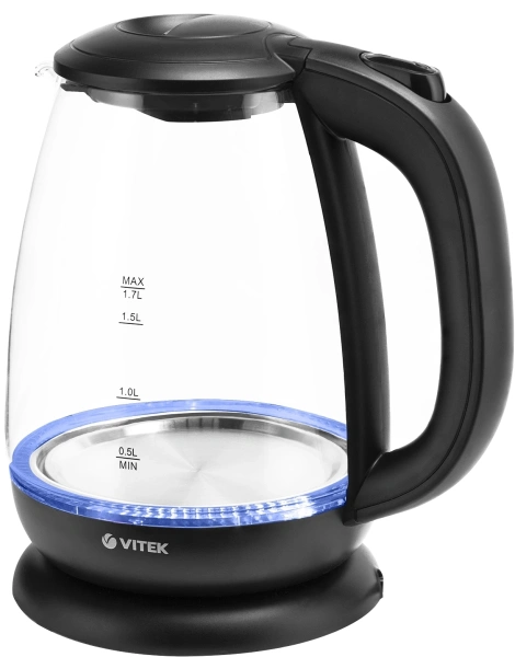Чайник электрический Vitek VT-7060 1.7л. 2200Вт разноцветный корпус: пластик