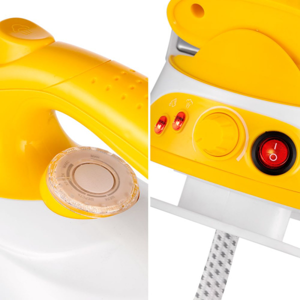 Парогенератор Kitfort КТ-9135-1 2000Вт желтый/белый