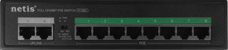 Коммутатор Netis P110GC 10G 8PoE+ 100W неуправляемый