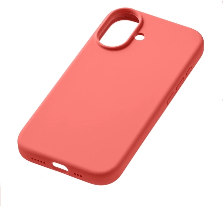 Чехол (клип-кейс) uBear для Apple iPhone 16 Touch with MagSafe коралловый (CS402CR61TH-I24M)