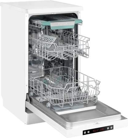 Посудомоечная машина Weissgauff DW 4535 белый (узкая)
