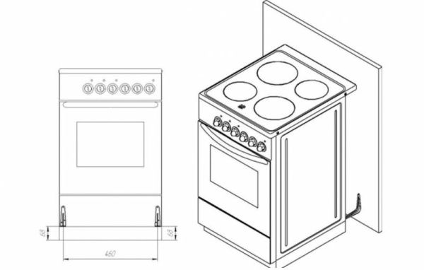 Плита Газовая Лысьва ГП 300 МС СТ-2у белый (без крышки)