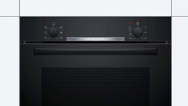 Духовой шкаф Электрический Bosch HBA530BB0S черный/серебристый