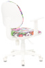 Кресло детское Бюрократ CH-W356AXSN мультиколор маскарад крестов. пластик пластик белый