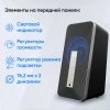 Колонки Оклик OK-130 2.0 черный 20Вт BT портативные