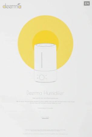 Увлажнитель воздуха Deerma UV DEM-F628S 25Вт (ультразвуковой) белый