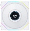 Вентилятор для корпуса Lian-Li Uni Fan TL 120 LCD Reverse ARGB 120х120x28 белый 7-pin 31дБ (G99.12RTLLCD1W.00) Ret