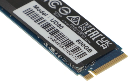 Накопитель SSD Silicon Power PCI-E 3.0 x4 500Gb SP500GBP34UD8005 UD80 M.2 2280