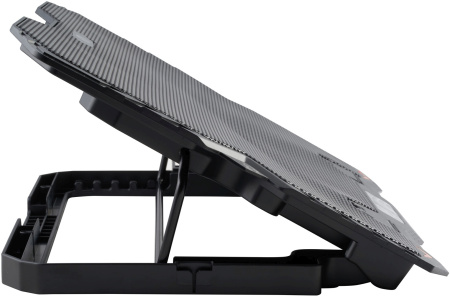 Подставка для ноутбука Digma D-NCP150-2 15.6"360x260x27мм 38дБ 2xUSB 2x 120ммFAN 650г металл/пластик черный