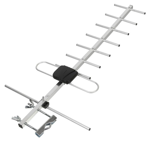 Антенна телевизионная Hyundai H-TAE140 12дБ пассивная серебристый