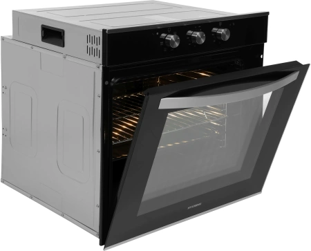 Духовой шкаф Электрический Hyundai HEO 6634 IX серебристый