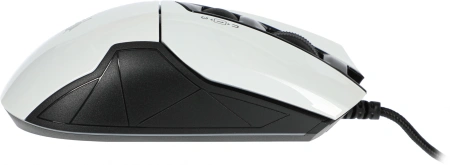 Мышь A4Tech Bloody W70 Max белый/черный оптическая (10000dpi) USB (10but)