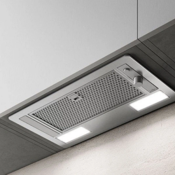 Вытяжка встраиваемая Elica Era S IX/A/72 нержавеющая сталь управление: поворотные переключатели (1 мотор)