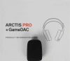 Наушники с микрофоном Steelseries Arctis Pro + GameDAC белый 3м мониторные оголовье (61454)