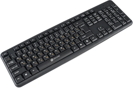 Клавиатура Оклик 130M черный USB