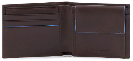 Кошелек мужской Piquadro Blue Square Revamp PU4188B2VR/MO коричневый натур.кожа
