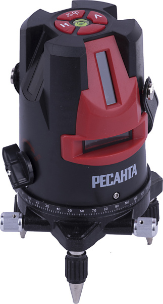Нивелир лазерн. Ресанта ПЛ-3ШК 2кл.лаз. 635нм цв.луч. красный (61/10/525)