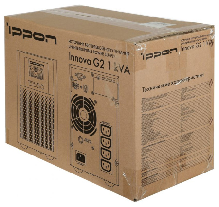 Источник бесперебойного питания Ippon Innova G2 1000 900Вт 1000ВА черный