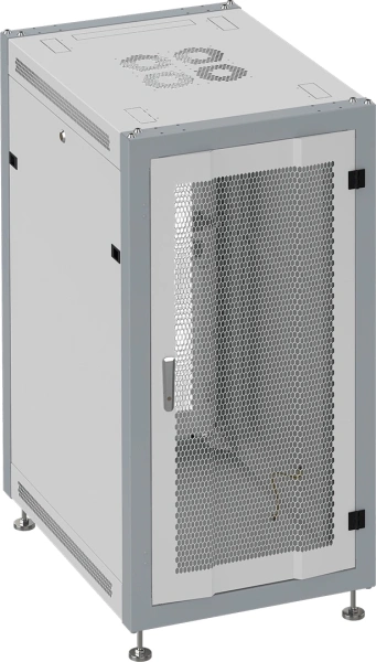 Шкаф коммутационный Sysmatrix (SL 6622.733) напольный 22U 600x600мм пер.дв.перфор. задн.дв.перфор. 800кг серый 450мм 51кг 1100мм IP20 металл