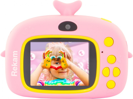 Фотоаппарат Rekam iLook K430i розовый 20Mpix 2" 720p microSD CMOS/Li-Ion