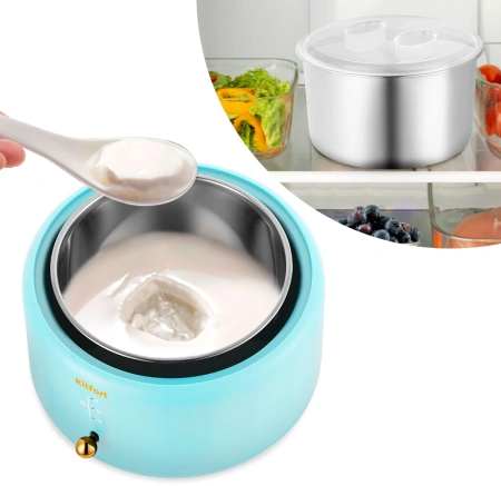 Йогуртница Kitfort КТ-6081-1 15Вт 1б. 1000мл голубой