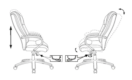Кресло руководителя Бюрократ T-9925SL черный кожа крестов. металл хром