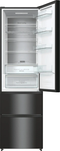 Холодильник Hisense RM469N4AFD1 2-хкамерн. черный инвертер