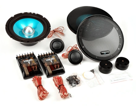 Колонки автомобильные Ural Бирюза АС-Б1627К 140Вт 92дБ 4Ом 16.5см (6 1/2дюйм) (ком.:4кол.) компонентные двухполосные