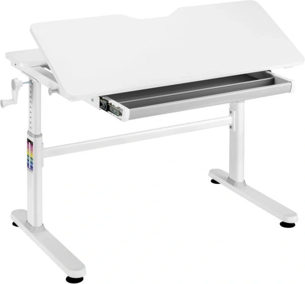 Стол детский Cactus CS-KD01-LGY столешница МДФ светло-серый 100x80x60см