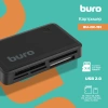 Устройство чтения карт памяти USB2.0 Buro BU-CR-151 черный