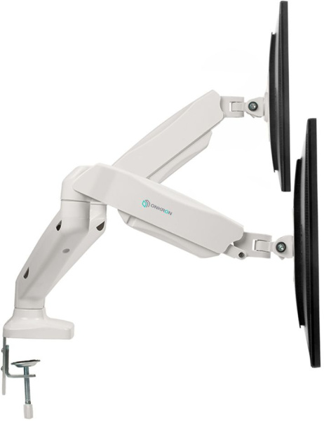 Кронштейн для мониторов Onkron G160W белый 13"-32" макс.16кг настольный поворот и наклон верт.перемещ.