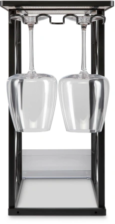 Стойка Domfy DHC-WR10583 для вина 39.2x21x41.3см черный/коричневый